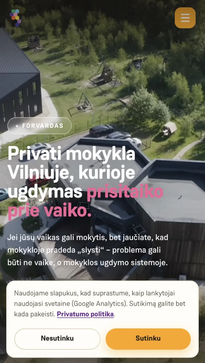 forvardas.lt — mobilus vaizdas